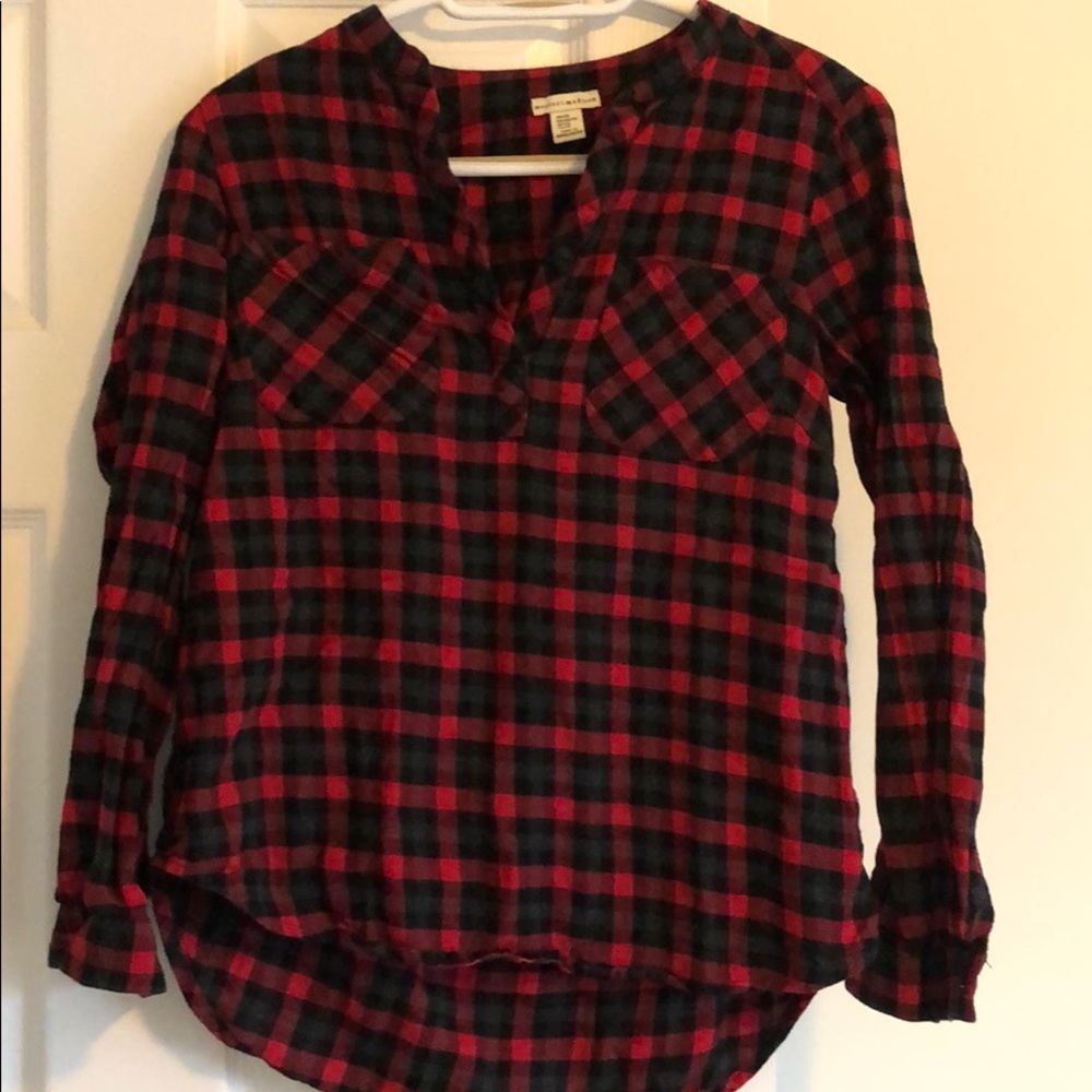 Mercer & Madison Ladies’ Plaid Shirt